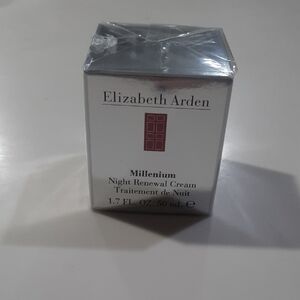 Elizabeth‎ Arden Millennium Night Cream - Silver Packaging